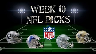 NFL Week 10 Picks ATS 6 Money Picks to Bet [upl. by Nyleahcim]