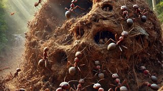 Army Ants Rampage Through The Forest  The Hunt 🐜🐜🐜🐜🐜 [upl. by Neils]