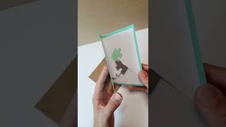 Puzzle Piece PopUp Card  Animated Jigsaw Puzzle Greeting Card [upl. by Laniger195]