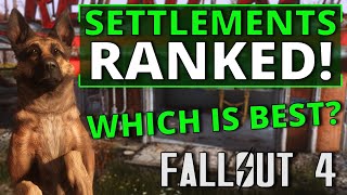 All Settlements Ranked Worst to Best in Fallout 4 [upl. by Dusen]