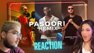 Pasoori Remix  REACTION  Ft Ali Sethi Marwan Moussa amp Reekado Banks  cokestudioAfrica [upl. by Wake246]