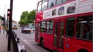 Arriva London Route 254 VLW158 LJ03MPY Wright Eclipse Gemini Volvo B7TL [upl. by Bonne]