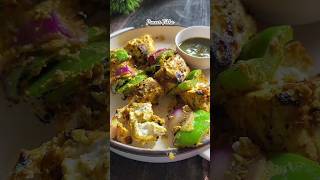 Paneer Tikka Recipe 😍 easyreciperecipe shorts cooking [upl. by Berenice]