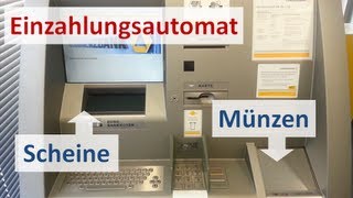 Einzahlung von Bargeld bei der Comdirect ➔ Anleitung [upl. by Esertal]