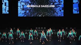 DTU Nationals 2021 Seminole Dazzlers  Varsity High Kick  Final [upl. by Pitzer]