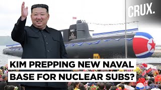 Kim Seeks New Naval Base For quotLarge Warshipsquot Days After North Koreas Nuclear Submarine FlipFlop [upl. by Kano]