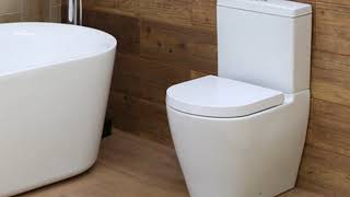 Betta Mondo White Dual Top Flush Toilet Suite BE1WH807 [upl. by Dani]