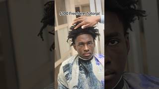 High Taper Haircut Tutorial  Freeform Dreads [upl. by Akinet]