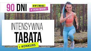 Wyzwanie 90 DNI  TRENING 1 Intensywna TABATA X4  mocny brzuch  Monika Kołakowska [upl. by Pease]