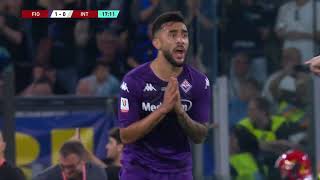 Highlights Fiorentina vs Inter 12 Gonzalez Lautaro 2  Finale di Coppa Italia [upl. by Hanley]