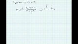 Claisen Condensation Mechanism [upl. by Oiluarb112]