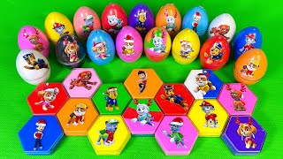 Rainbow Eggs Looking For Paw Patrol Slime Ryder Chase MarshallSatisfying ASMR Video [upl. by Julee961]