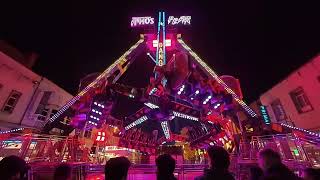 Stanley Reeves Atmosfear Off Ride POV   Loughborough Funfair 2024 [upl. by Lowell]