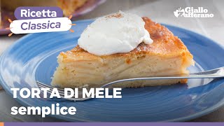 TORTA DI MELE FACILE E SOFFICE [upl. by Ariday815]