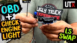 How to Wire LS SWAP OBD Connector  Check Engine Light  UTX [upl. by Ettedranreb]