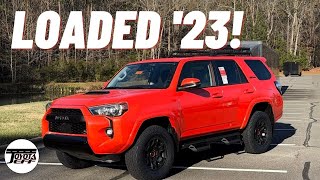 LOADED 2023 Toyota 4Runner TRD Pro But Do You Like Upgrades [upl. by Kalinda]