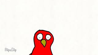 Red bird meme animated [upl. by Wolbrom]