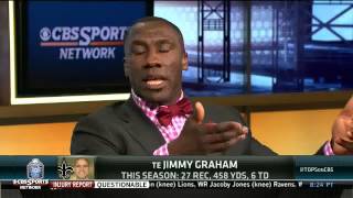 Shannon Sharpe on Jimmy Graham [upl. by Noraa]