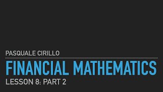 Fin Math L82 Conditions for the absence of arbitrage [upl. by Skutchan]