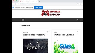 Reworkedgameseu malicious site  beware of it [upl. by Ramses]