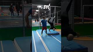 JESTEM KASKADEREM 😆 challenge salto parktrampolin [upl. by Raval]