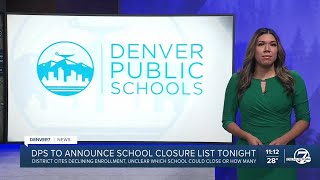 DPS to make school closure recommendations Thursday [upl. by Mctyre]