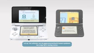 Gegevens Overzetten Van Nintendo 3DS Naar Nintendo 3DS XL [upl. by Nered]