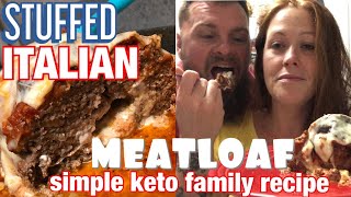 EASY KETO MEATLOAF RECIPE  family friendly keto dinner [upl. by Negriv]