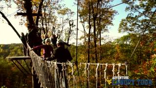 WVU Zip Canopy Tour  Course Overview [upl. by Eberta]