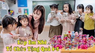 Tổ Chức Tặng Quà 83 Ở Lớp Em Quỳnh Nhi [upl. by Ayerhs964]