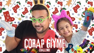 ÇORAP GİYME CHALLENGE [upl. by Alleahcim]