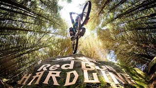 Extreme Downhill Mountain Bike Racing  Red Bull Hardline 2016 [upl. by Mook]