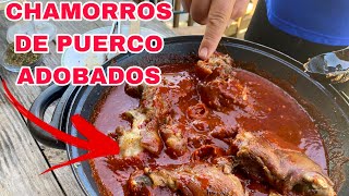 DELICIOSOS CHAMORROS DE PUERCO CERDO ADOBADOS [upl. by Dearden]