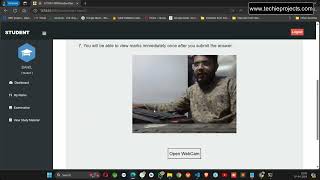 Online Exam Proctoring System using Machine Learning  Final Year Project Computer Science [upl. by Elsie]