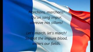 French National Anthem  quotLa Marseillaisequot FREN [upl. by Fougere855]