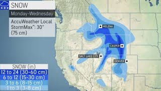 Blockbuster snowstorm set to bury parts of Rockies   How Green is Biomass  M Class Solar Flare [upl. by Heyman479]