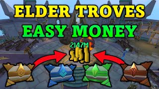 Elder Trove T3s Are Easy Money RuneScape 3 [upl. by Alliuqal262]