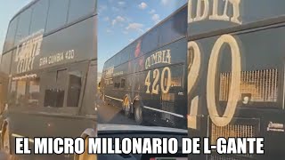 LGANTE ASI ES SU NUEVO MICRO DE GIRA MILLONARIO [upl. by Suoirtemed]