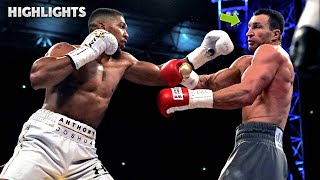 Anthony Joshua vs Wladimir Klitschko HIGHLIGHTS  BOXING FIGHT HD [upl. by Cogen]