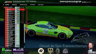 ACC Konsole  RRL Multiclass  Race 7  Spa Franchorchamps [upl. by Fulton]