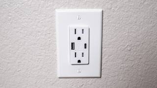 Receptacle Installation with Type A and C USB Charging Ports [upl. by Bogie]