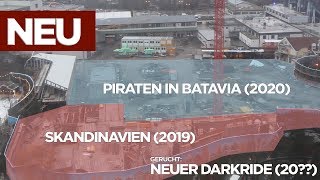 NEU 2019 Skandinavien Construction Update 1  EuropaPark [upl. by Pournaras]