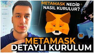 METAMASK Nedir Metamask Nasıl Kurulur 🦊Cüzdan Oluşturma  METAMASK Hakkında Her Şey⚡️ 2024 Güncel [upl. by Otis168]