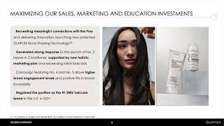 Olaplex Holdings OLPX Q3 2024 Earnings Presentation [upl. by Lletnwahs]