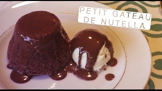 Petit Gateau de Nutella  Confissões de uma Doceira Amadora [upl. by Socram129]