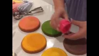 How to make a stunning Rainbow Piñata Cake [upl. by Risser]