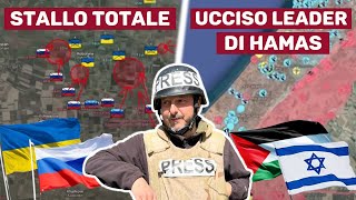 UCRAINARUSSIA IN STALLO TOTALE e ISRAELE UCClDE LEADER H4MAS ANALISI con FRANCESCO SEMPRINI [upl. by Lossa]