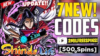 NEW UPDATE ALL WORKING CODES FOR SHINDO LIFE IN 2024  SHINDO LIFE JULY CODES [upl. by Mimajneb]