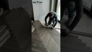 DIY Guide Laying Laminate Parquet Flooring StepbyStep [upl. by Marigolda]