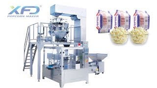 Microwave Popcorn Packing Machine Microwave Popcoen Maker Packer for 3in1 Pocpron [upl. by Werbel]